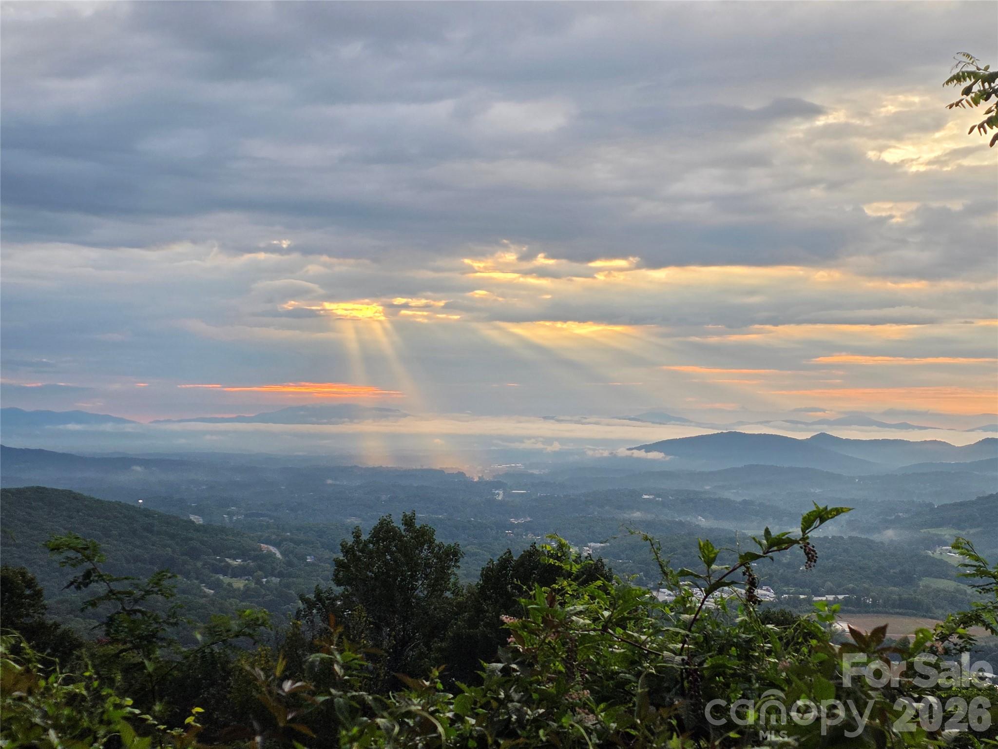 9999 Blue Ridge View Drive Canton, NC 28716 - Photo 2 of 18 a view of sunset