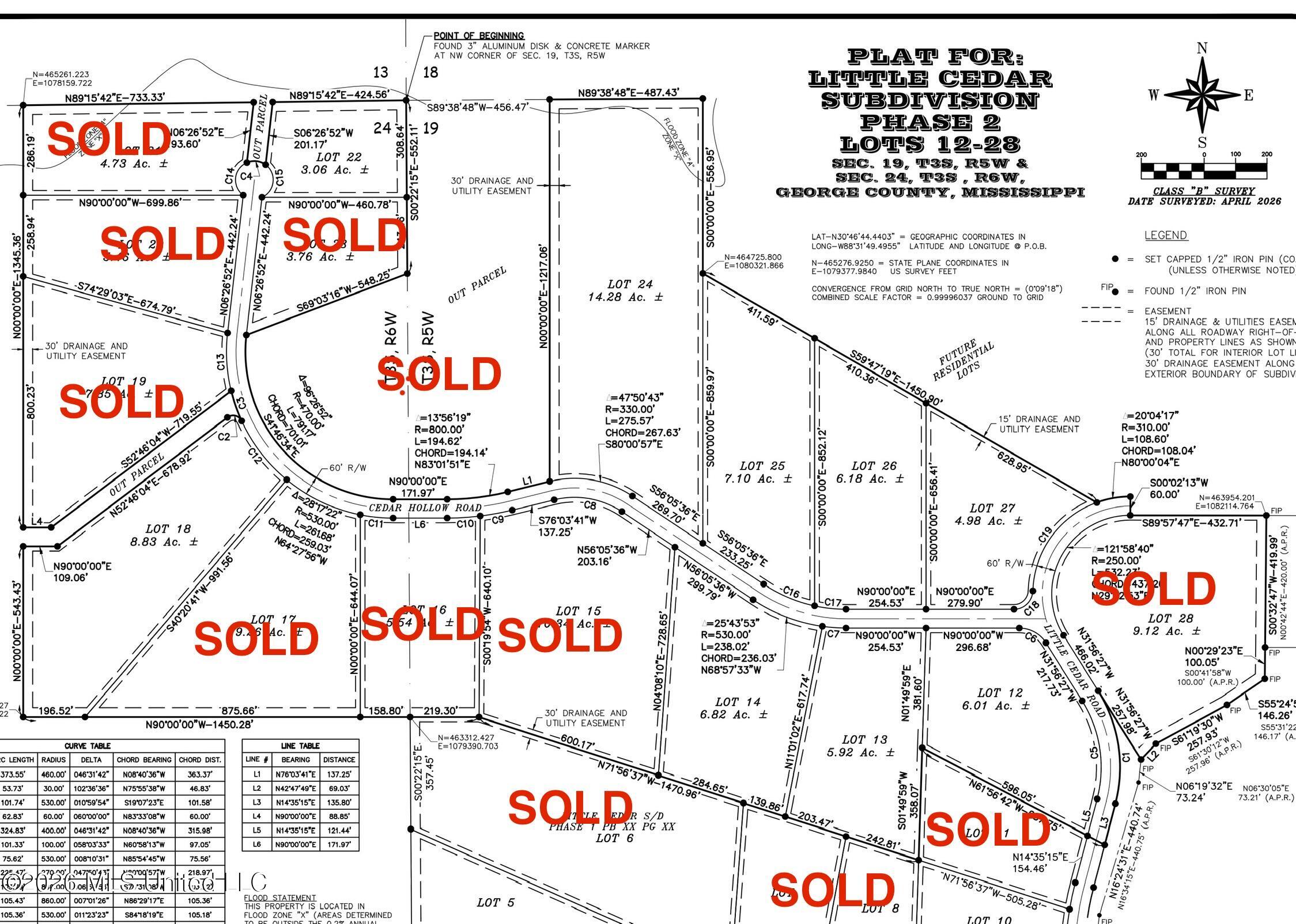 Lot 12 Little Cedar Road Lucedale, MS 39452 - Photo 4 of 7 47121-PHASE 2 FINAL-PHASE 2 SHEET 2 (1)