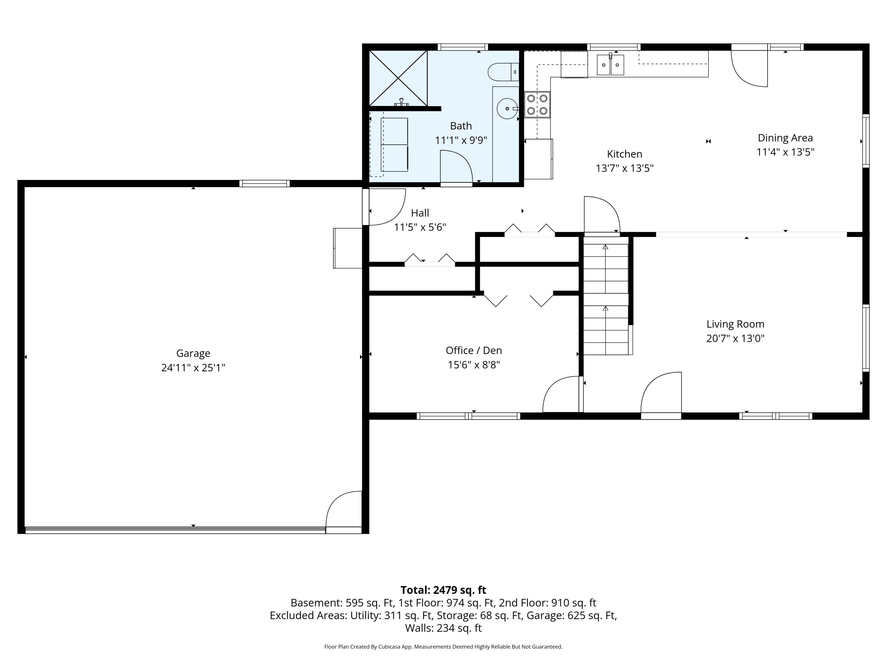 891 Garland Road Winslow, ME 04901 - Photo 67 of 69 Floor Plan - First
