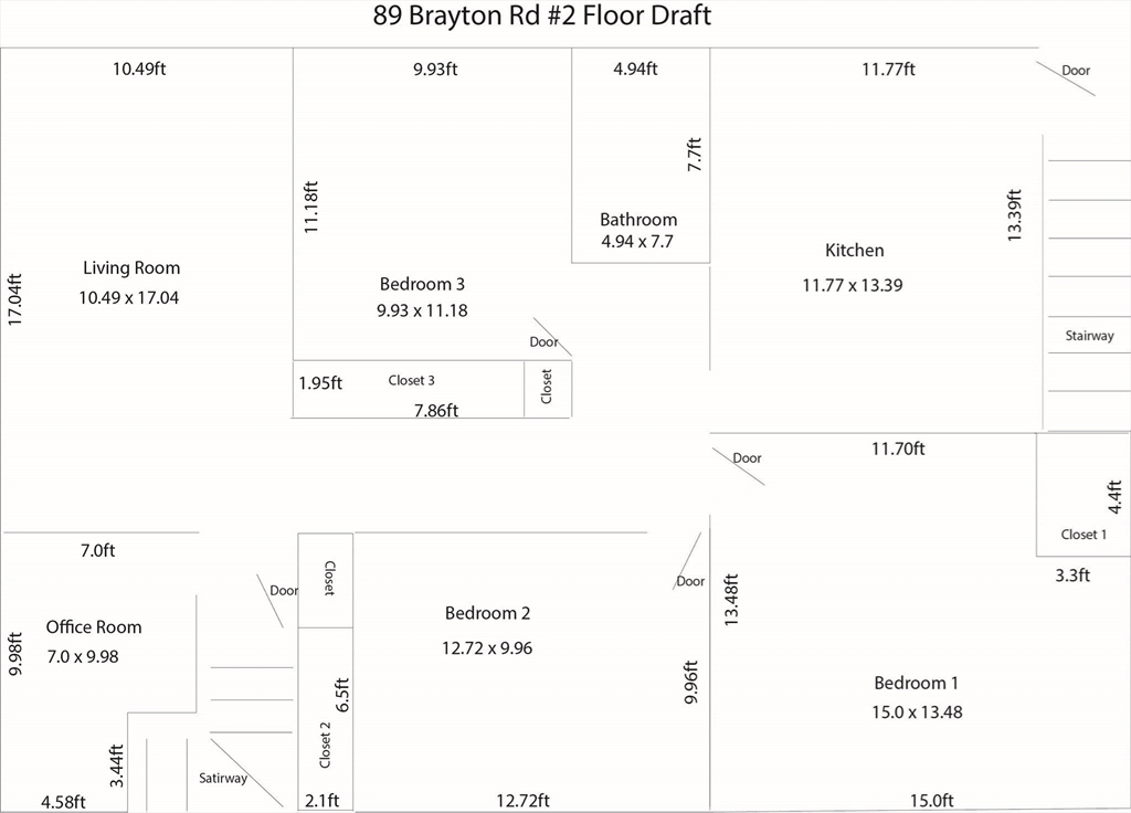 89 Brayton Road, Unit 2 Boston, MA 02135 - Photo 33 of 33 Gallery Image 33
