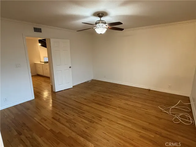 wooden floor in an empty room