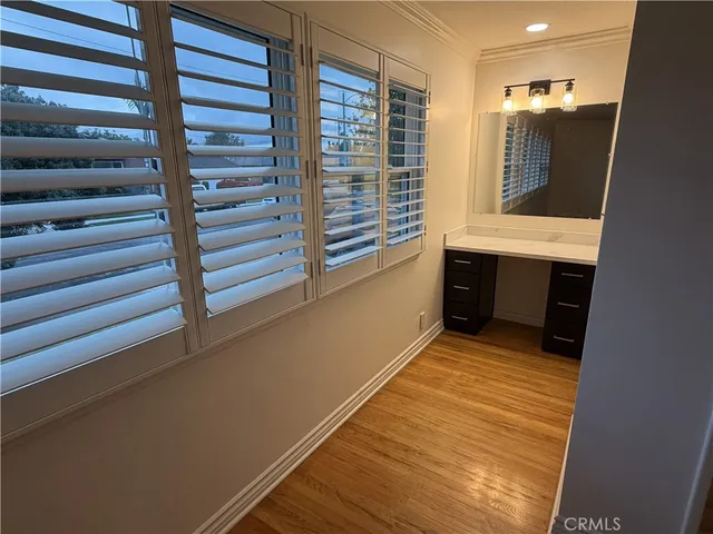 wooden floor in an empty room