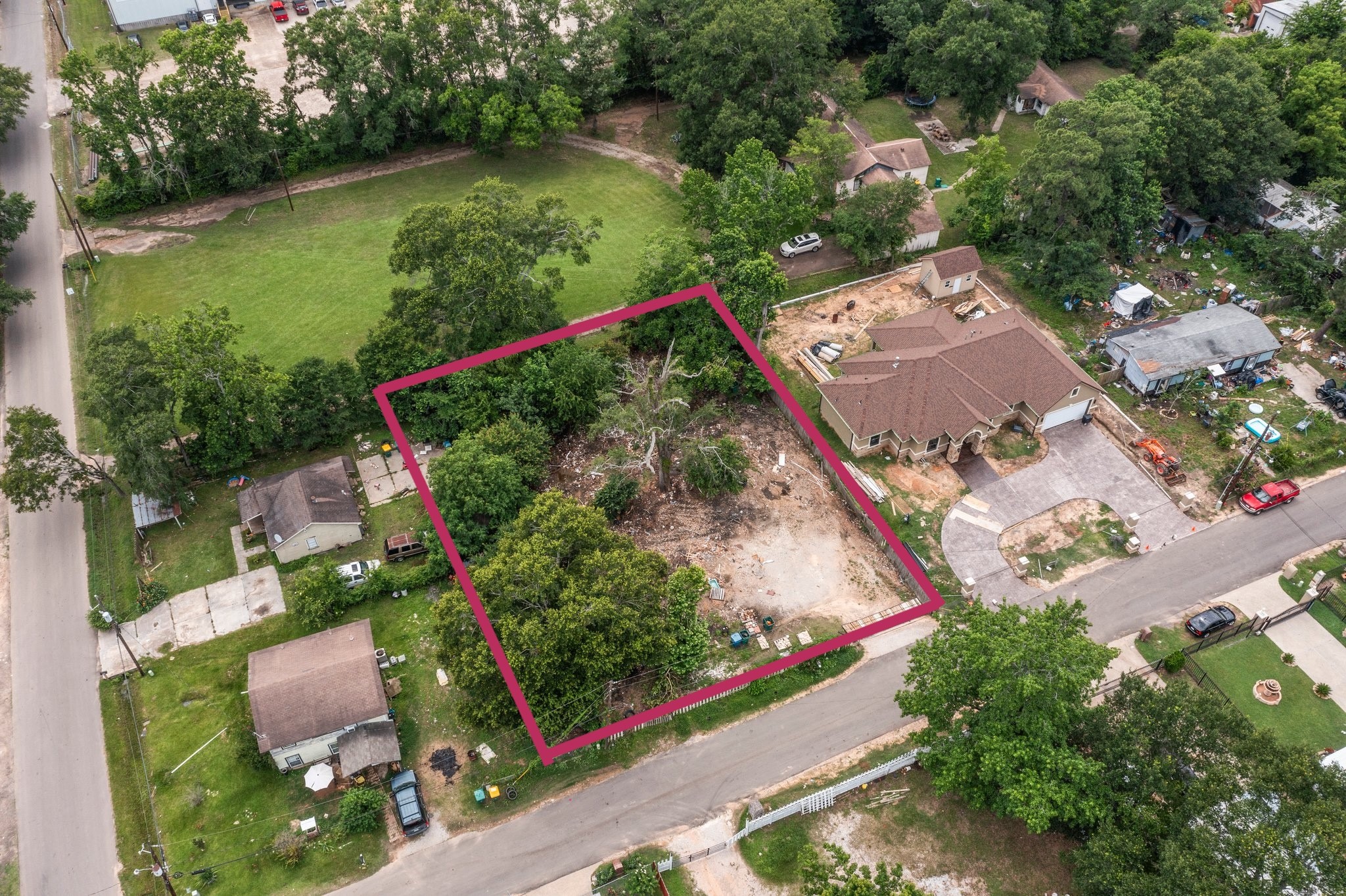 1615 Gilmore Street Conroe, TX 77301 - Photo 7 of 16 an aerial view of a house