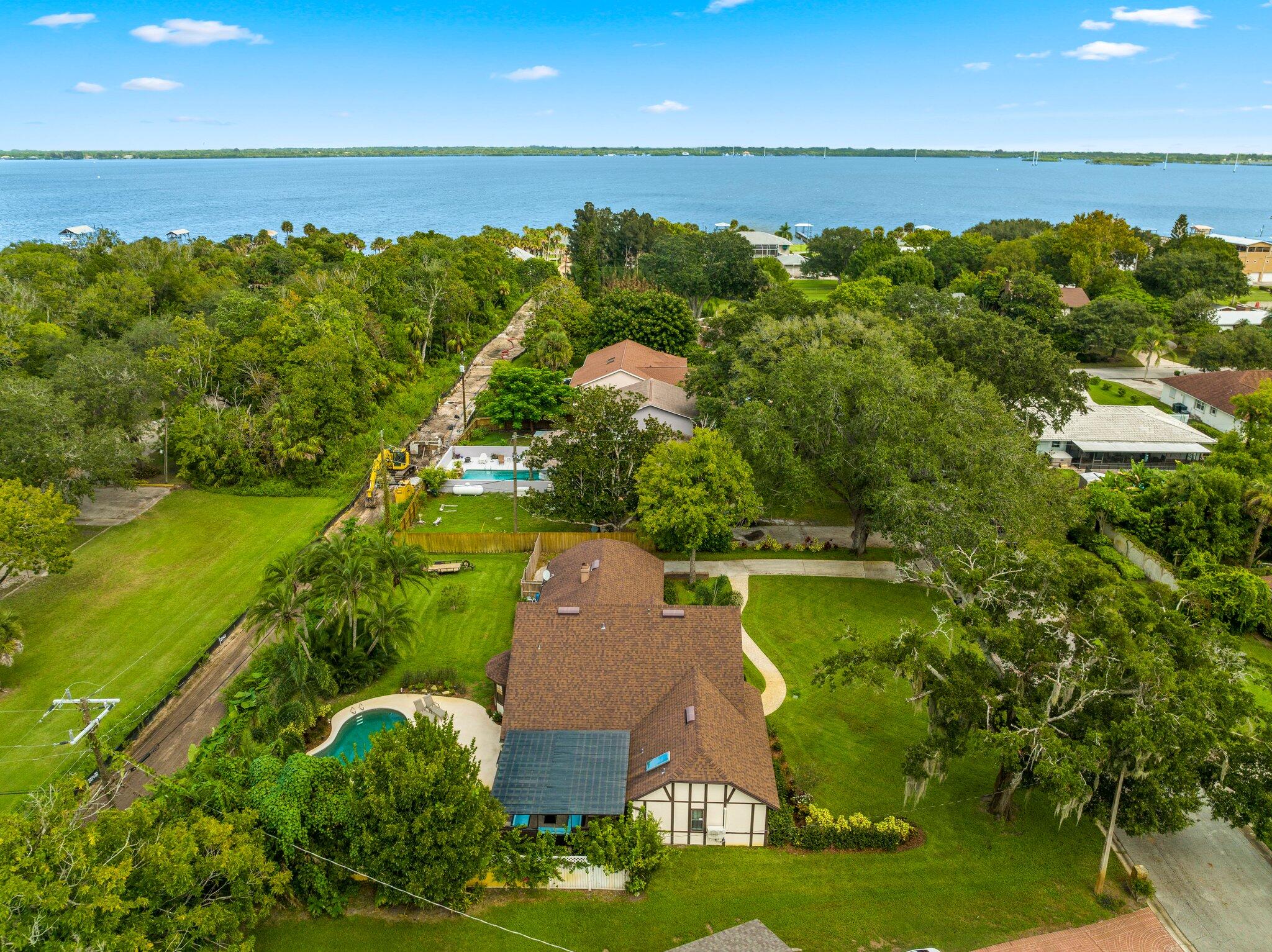 206 York Drive Cocoa, FL 32926 - Photo 50 of 60 Aerial