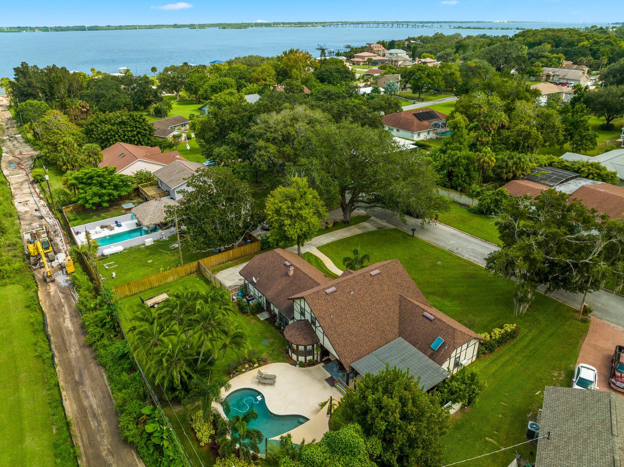 206 York Drive Cocoa, FL 32926 - Photo 51 of 60 Aerial