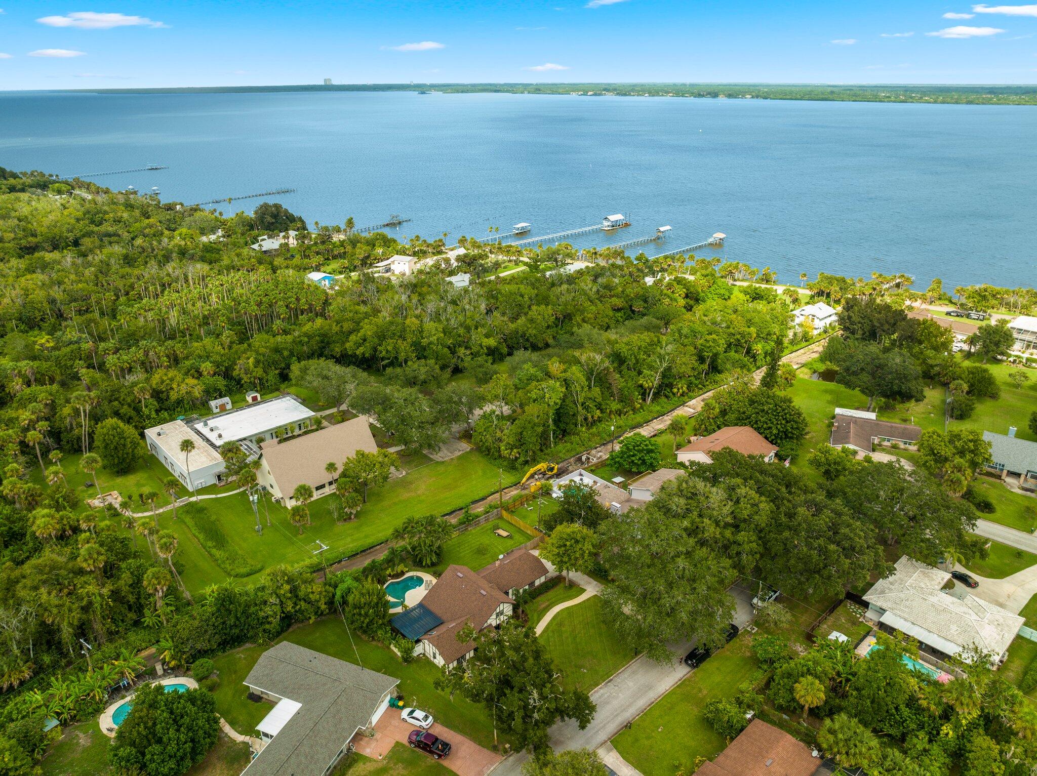 206 York Drive Cocoa, FL 32926 - Photo 56 of 60 Aerial