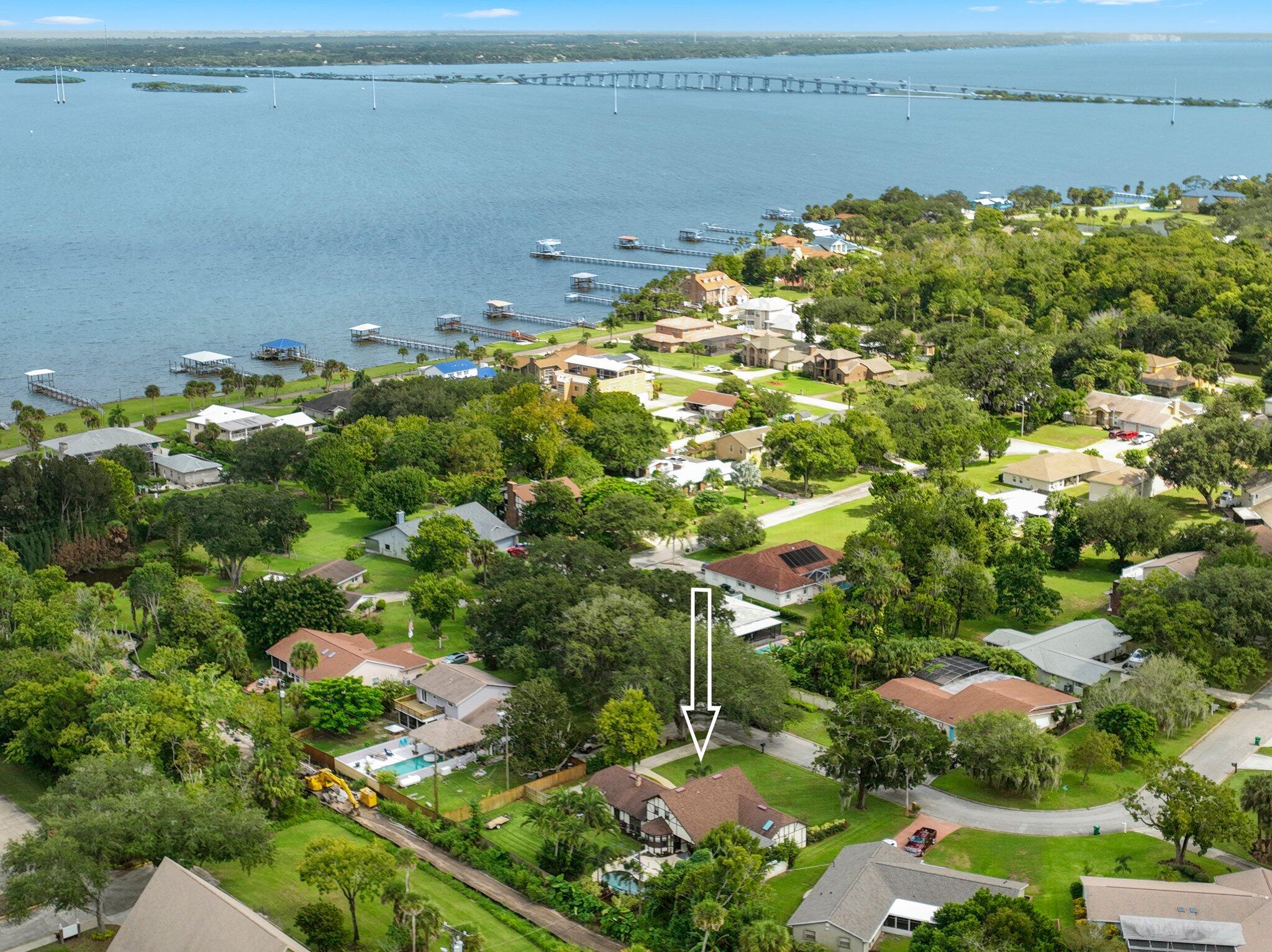 206 York Drive Cocoa, FL 32926 - Photo 58 of 60 Aerial