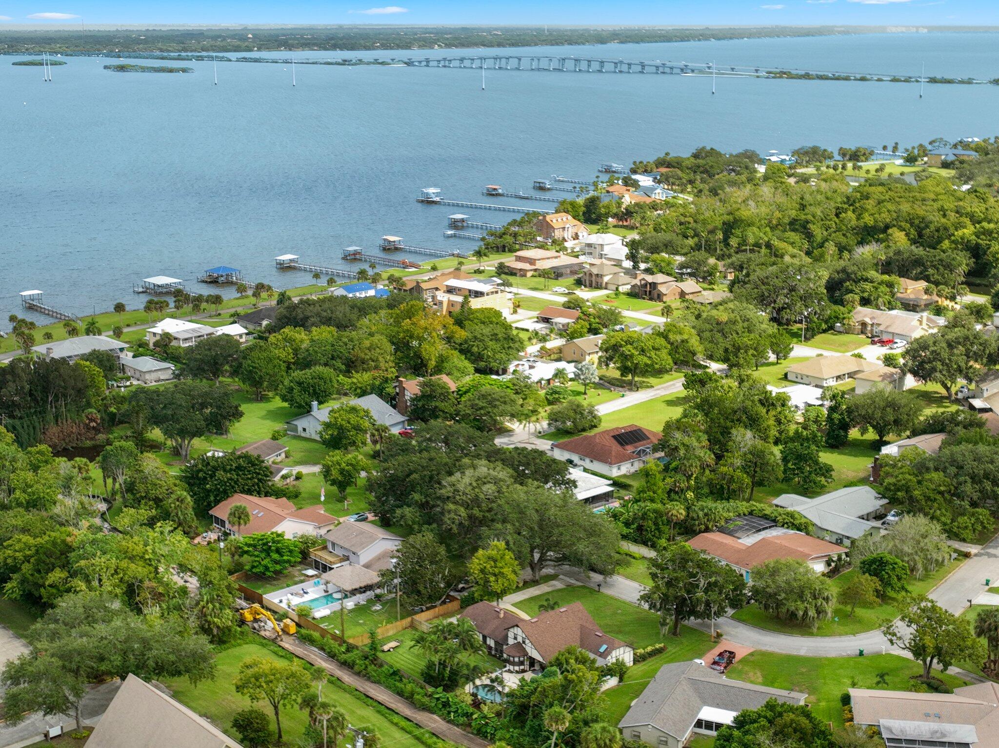 206 York Drive Cocoa, FL 32926 - Photo 59 of 60 Aerial