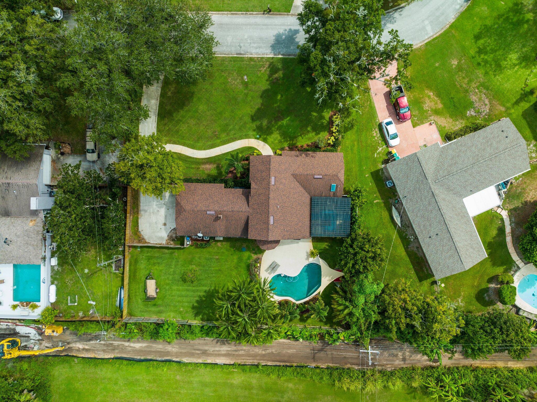 206 York Drive Cocoa, FL 32926 - Photo 60 of 60 Aerial