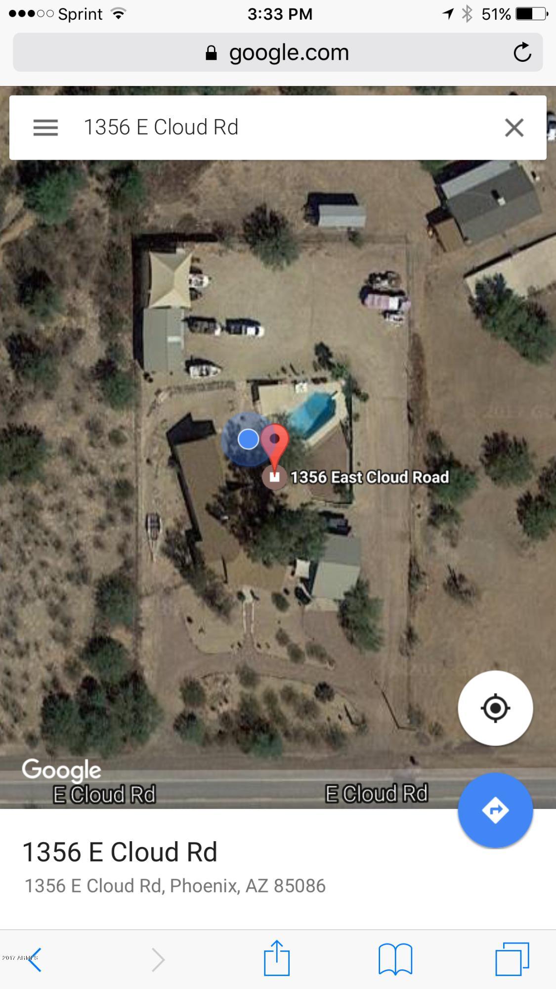 1356 East Cloud Road Phoenix, AZ 85086 - Photo 38 of 38 Ariel view