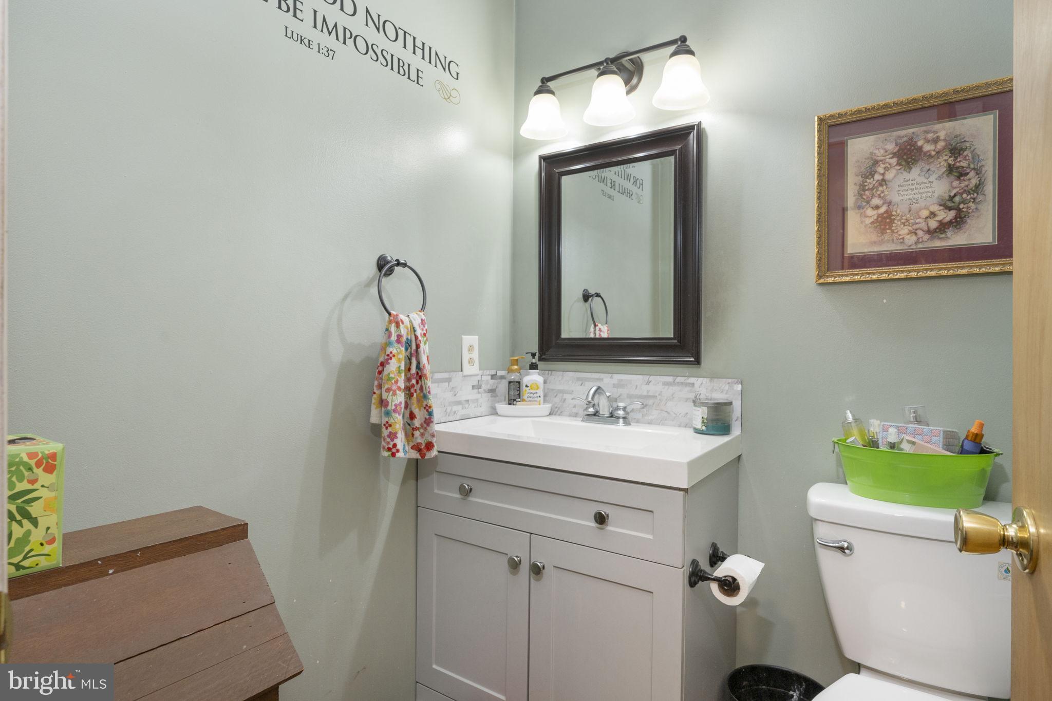 449 Westley Road Mohnton, PA 19540 - Photo 18 of 33 Half Bath Next To Laundry Room