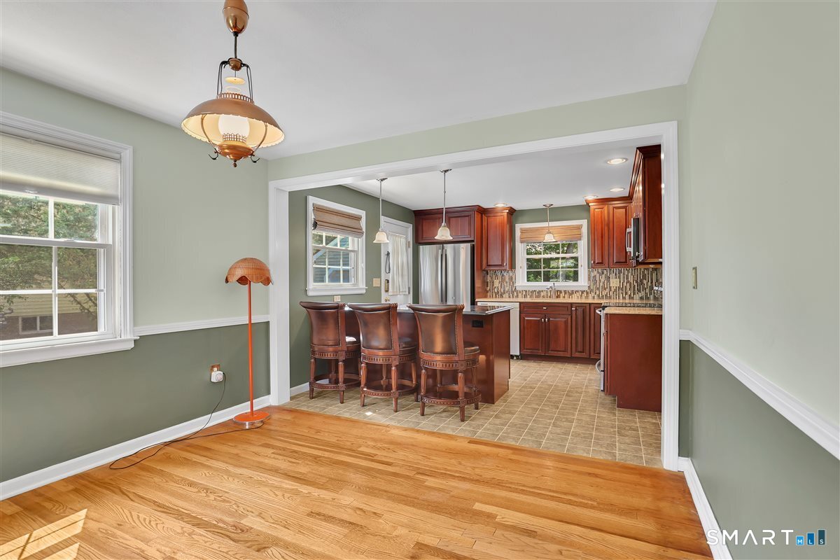 64 Bretton Road Manchester, CT 06042 - Photo 7 of 30 Dining room open to the kitchen