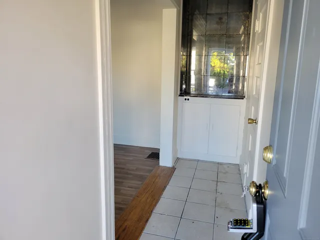 a view of an entryway