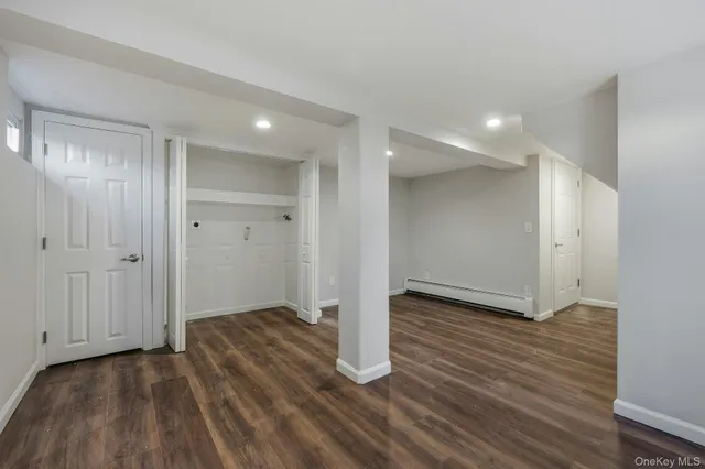 a view of wooden floor