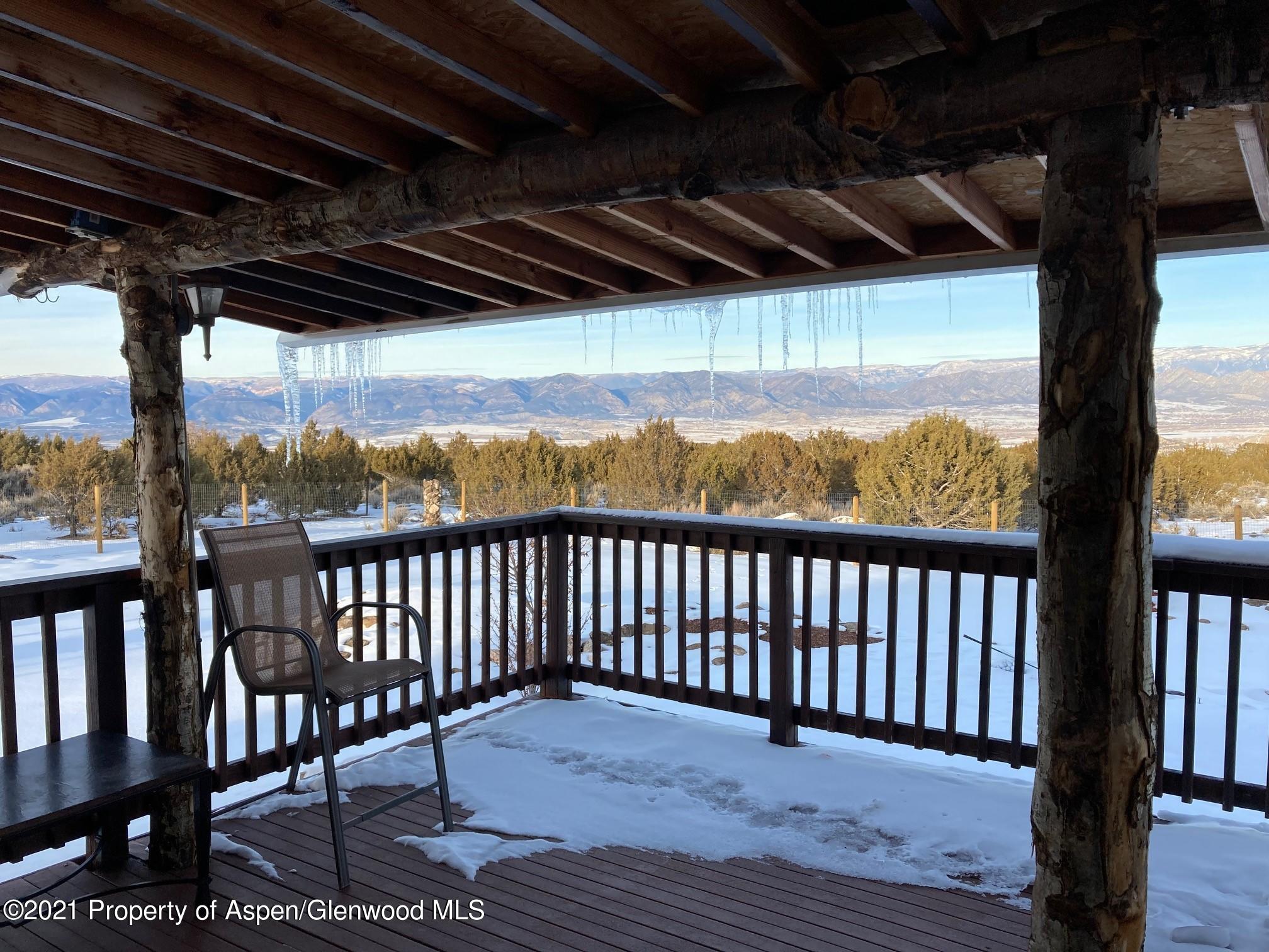 4361 Grass Mesa Road Rifle, CO 81650 - Photo 20 of 22 16 x 20 covered deck