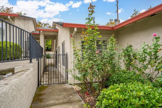 a house with a yard and a outdoor space