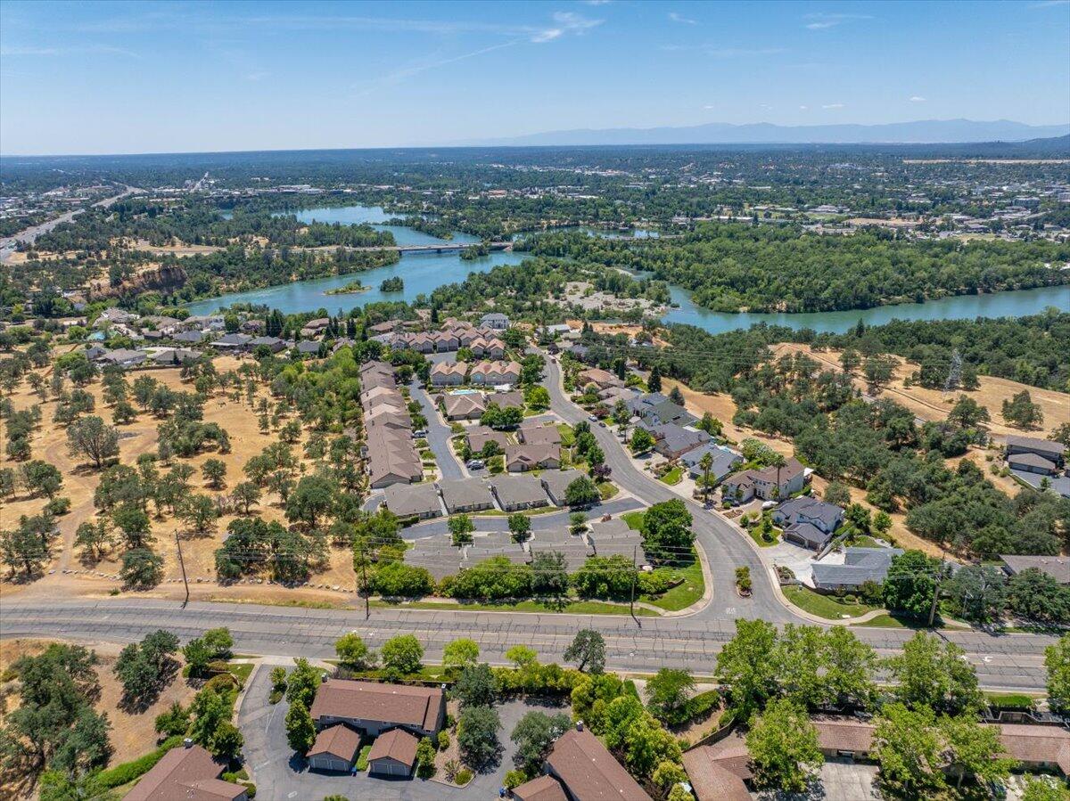 738 Stonebriar Trail Redding, CA 96003 - Photo 39 of 40 an aerial view of a city with lots of residential buildings