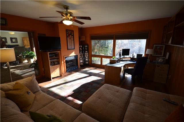 434 Winding Way Road Clarksville, TN 37043 - Photo 17 of 20 Other View of Office with Fireplace