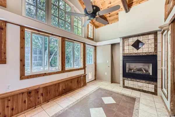 a view of an entryway door