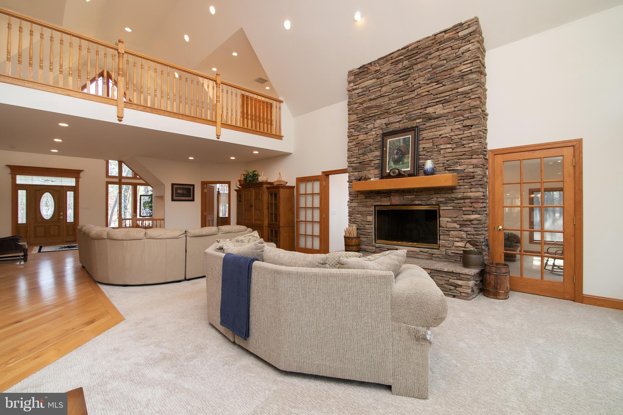 290 Hopewell Road Medford, NJ 08055 - Photo 13 of 64 upstairs balcony overlooks the great room