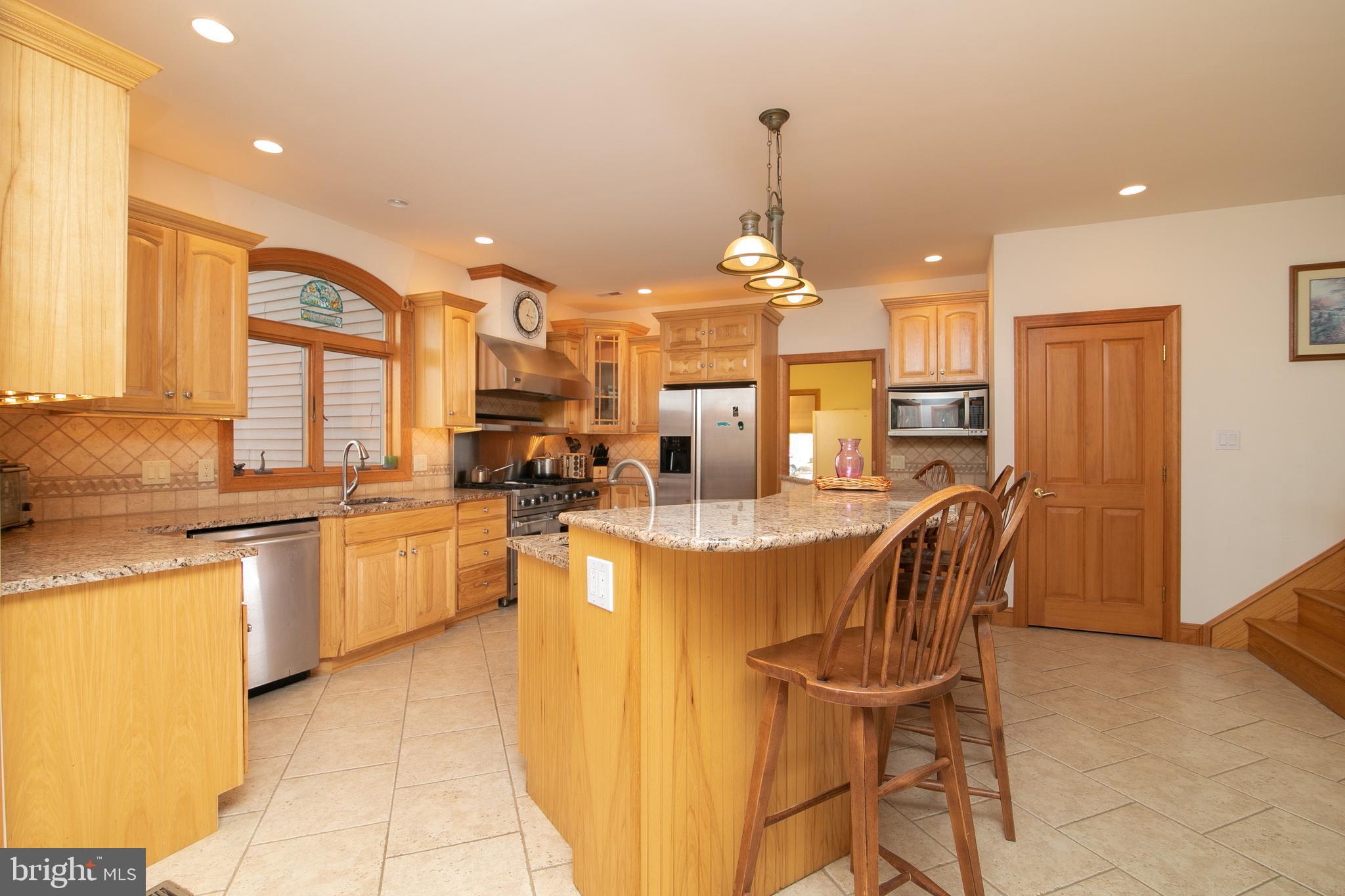 290 Hopewell Road Medford, NJ 08055 - Photo 18 of 64 Granite counters and recessed lights in kitchen
