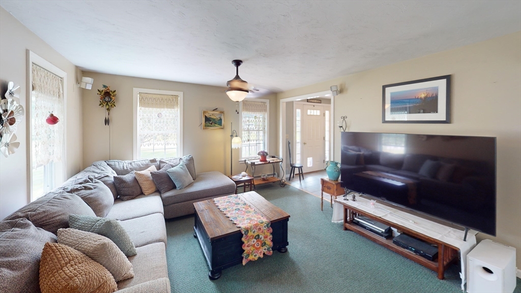 11 Valley View Circle Rutland, MA 01543 - Photo 20 of 38 a living room with furniture and a flat screen tv