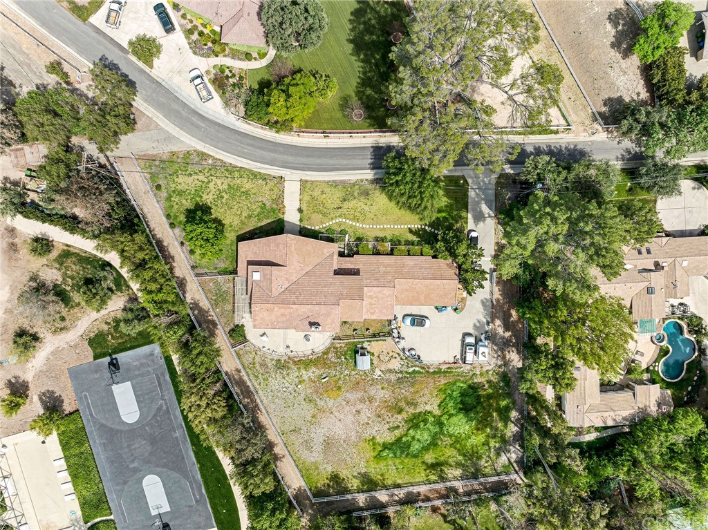 24862 Eldorado Meadow Road Hidden Hills, CA 91302 - Photo 15 of 16 an aerial view of a house with outdoor space