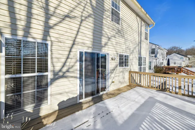 a view of a wooden bridge