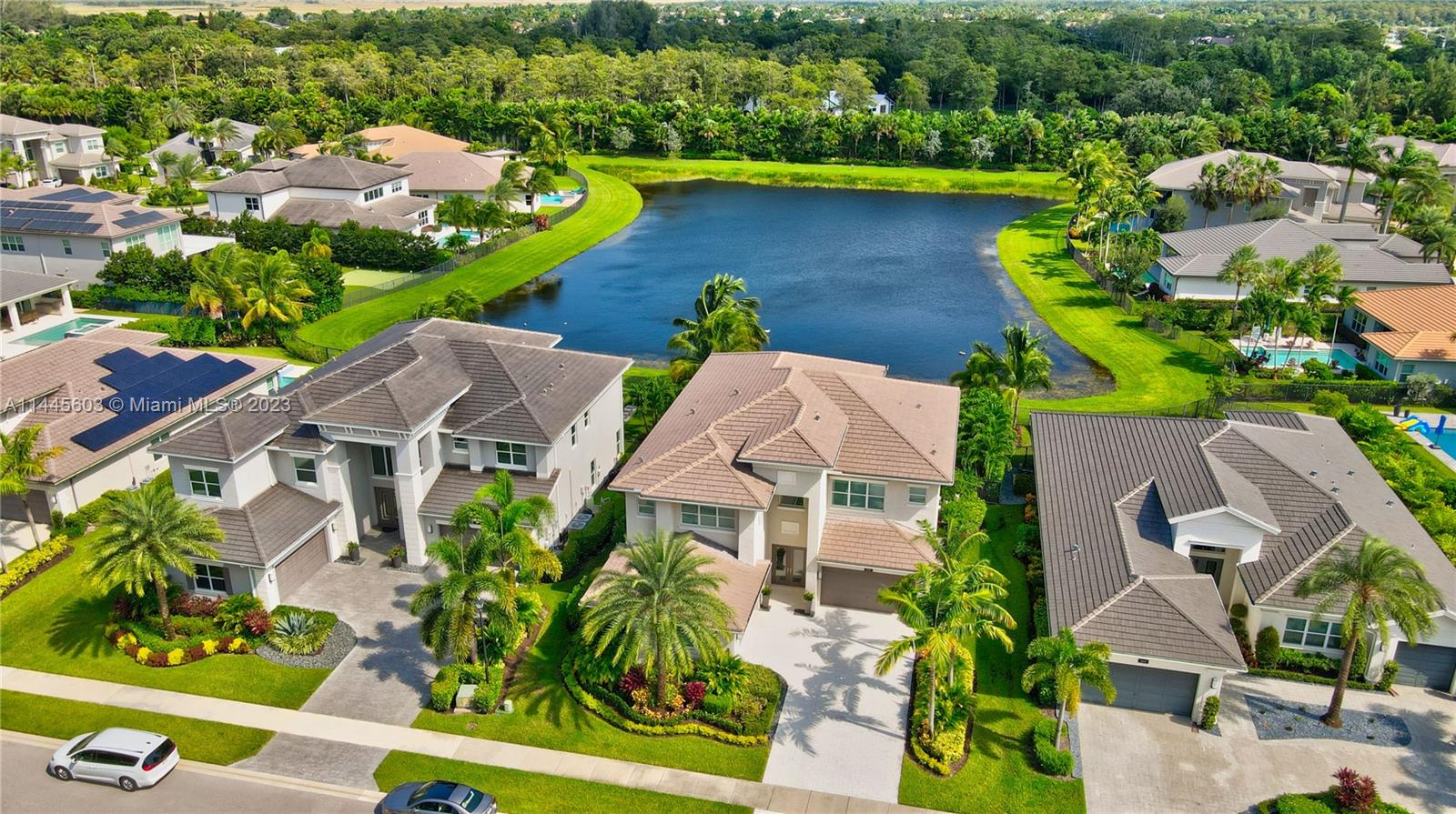 11655 Windy Frst Way Boca Raton, FL 33498 - Photo 69 of 69 an aerial view of house with yard swimming pool and outdoor seating