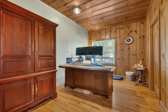 a view of a kitchen with electric appliances