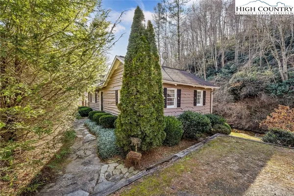 a aerial view of a house
