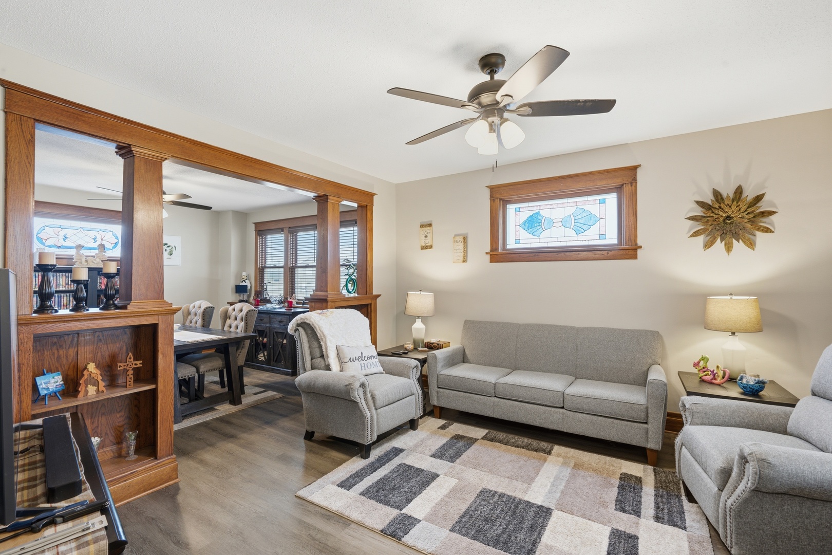 1507 Pershing Boulevard Clinton, IA 52732 - Photo 5 of 29 a living room with furniture and a window
