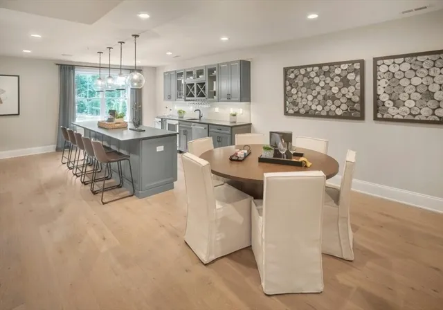 a view of house with yard entertaining space and patio