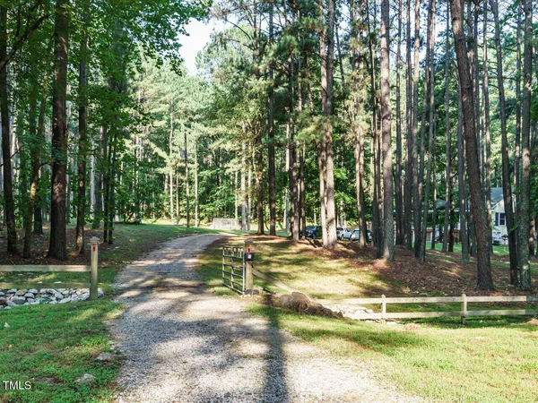 a view of a playground with a patio