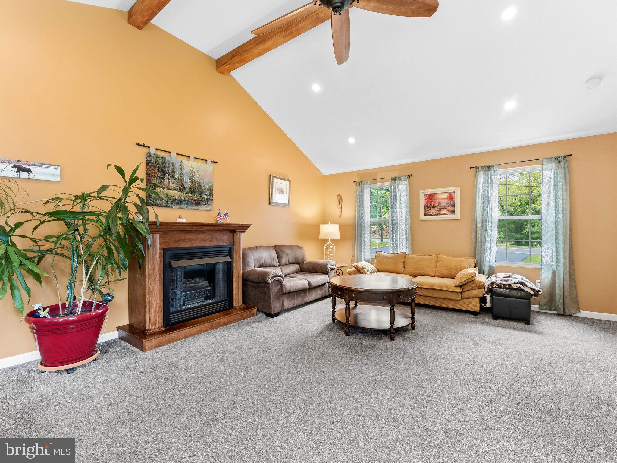 141 Ewan Road Mullica Hill, NJ 08062 - Photo 22 of 53 Family Room with Vaulted Ceilings