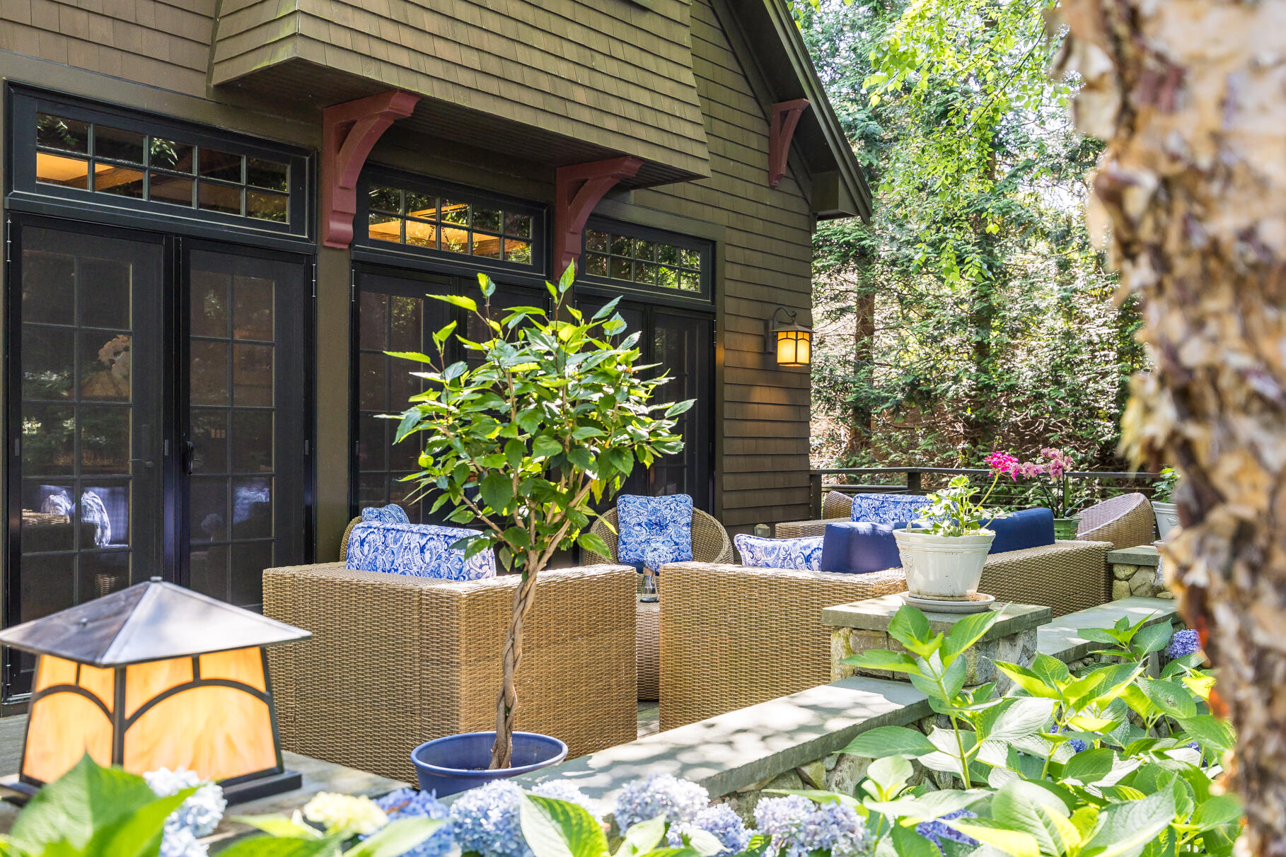 12 Somerset Road Provincetown, MA 02657 - Photo 32 of 38 a view of a chairs and table in a patio