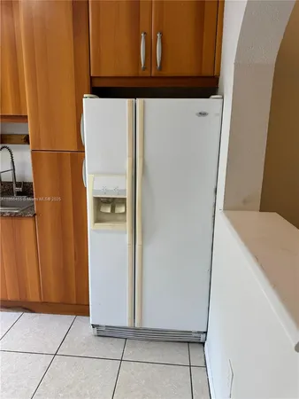 a view of front door