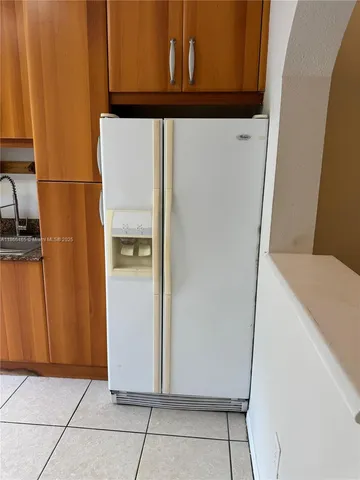 a view of front door