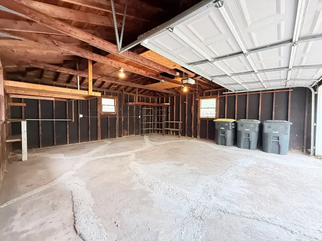 a view of a backyard of a house