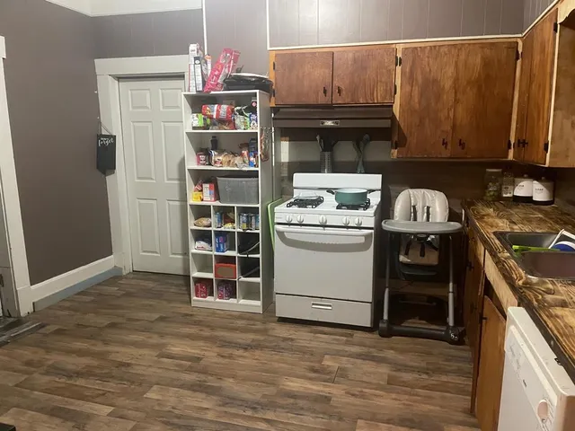 a utility room with washer and dryer
