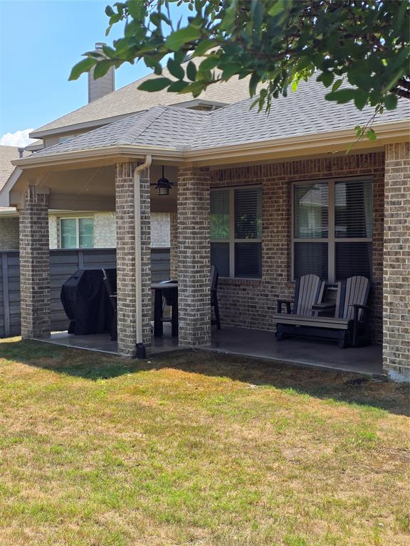 7024 Tree Stand Point Little Elm, TX 76227 - Photo 23 of 30 a view of a house with pool and sitting area