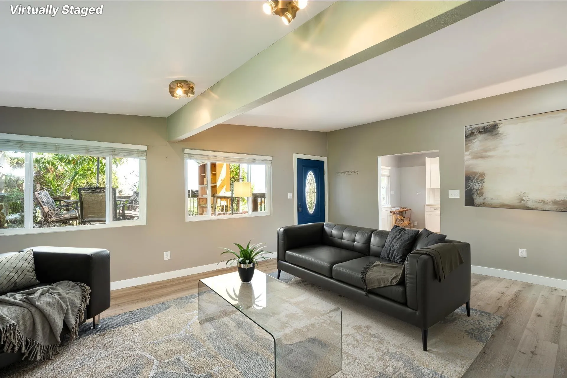 8726 Golden Ridge Road Lakeside, CA 92040 - Photo 4 of 23 a living room with furniture and a large window