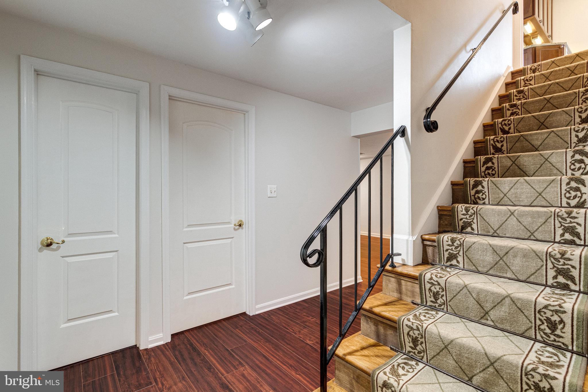 8434 Grenoble Court Springfield, VA 22152 - Photo 28 of 41 Stairs to basement off kitchen