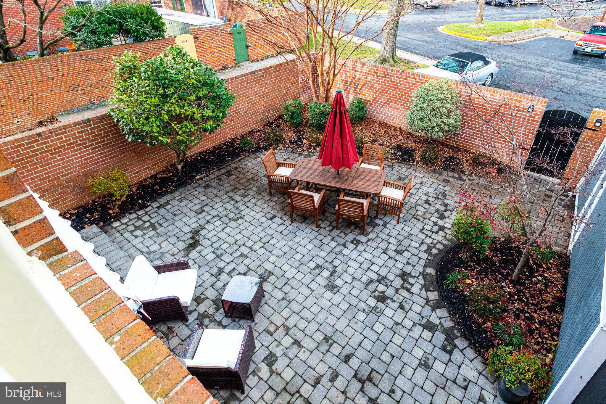 8434 Grenoble Court Springfield, VA 22152 - Photo 3 of 41 Landscaped with pavers in a private yard