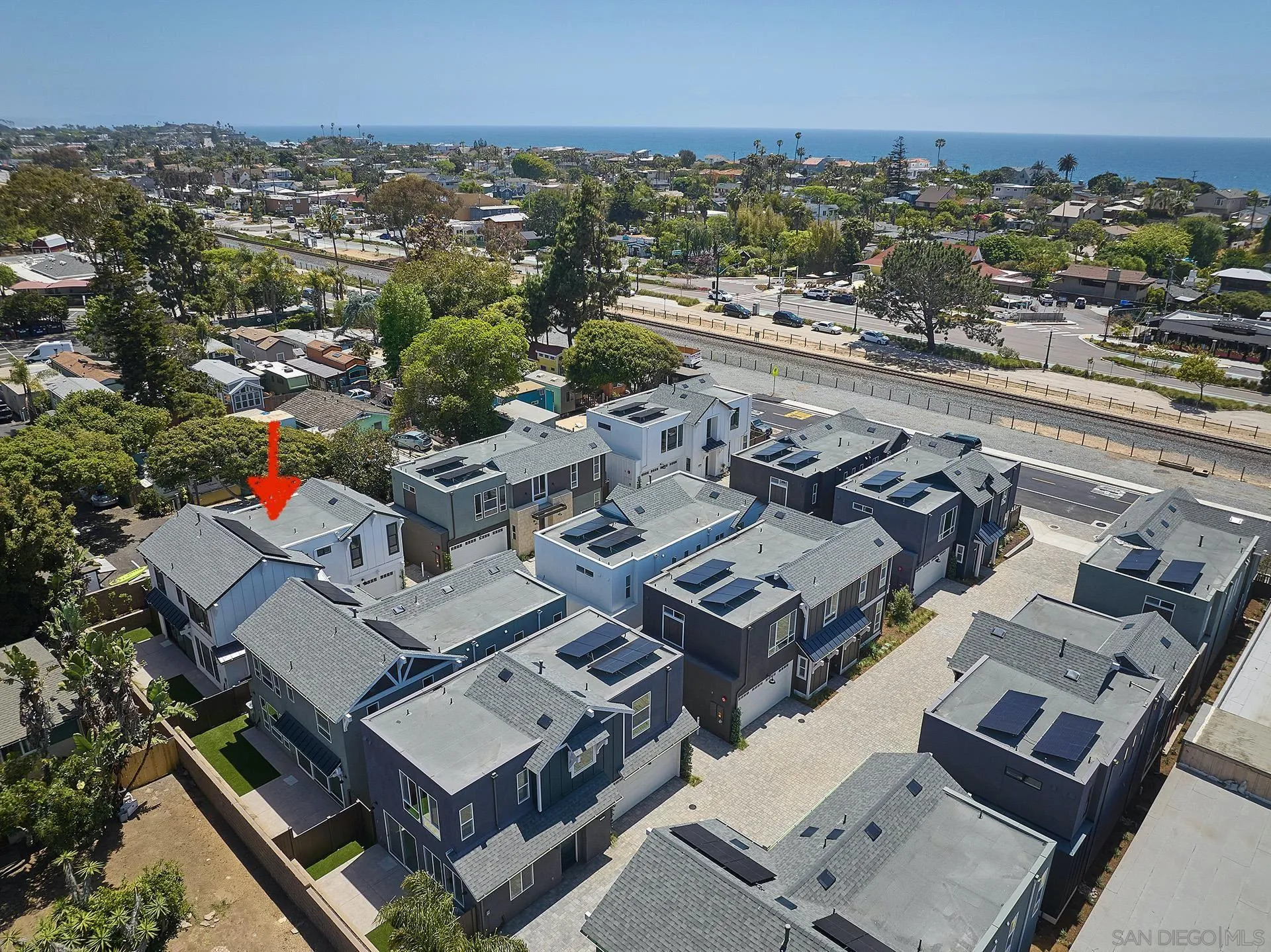553 North Vulcan Avenue Encinitas, CA 92024 - Photo 13 of 21 an aerial view of a city with balcony