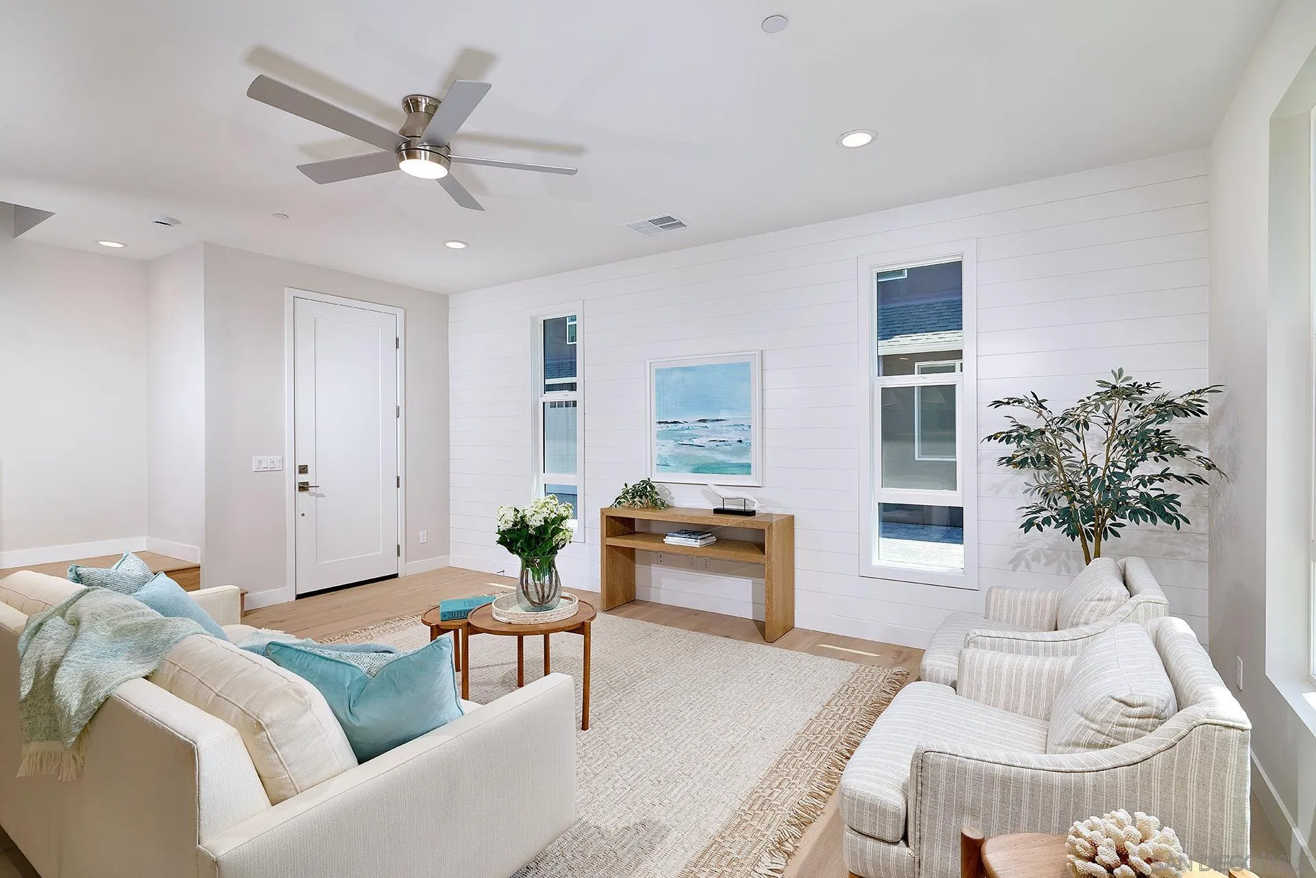 553 North Vulcan Avenue Encinitas, CA 92024 - Photo 3 of 21 a living room with furniture and a large window