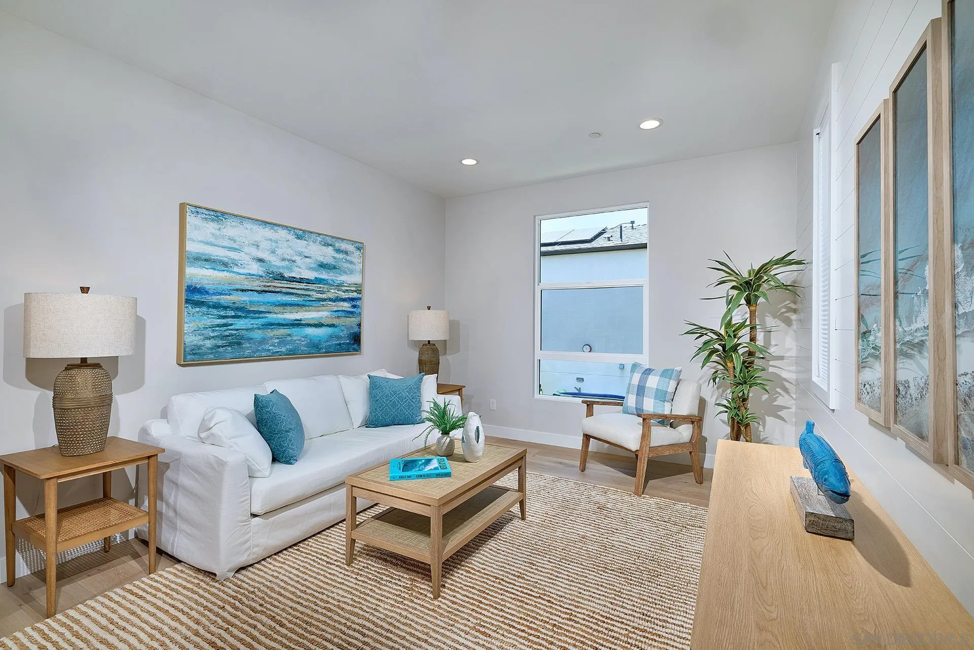 553 North Vulcan Avenue Encinitas, CA 92024 - Photo 8 of 21 a living room with furniture and a large window