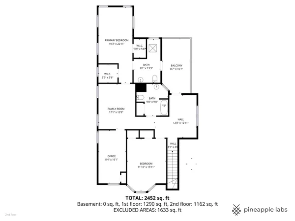 a picture of a floor plan