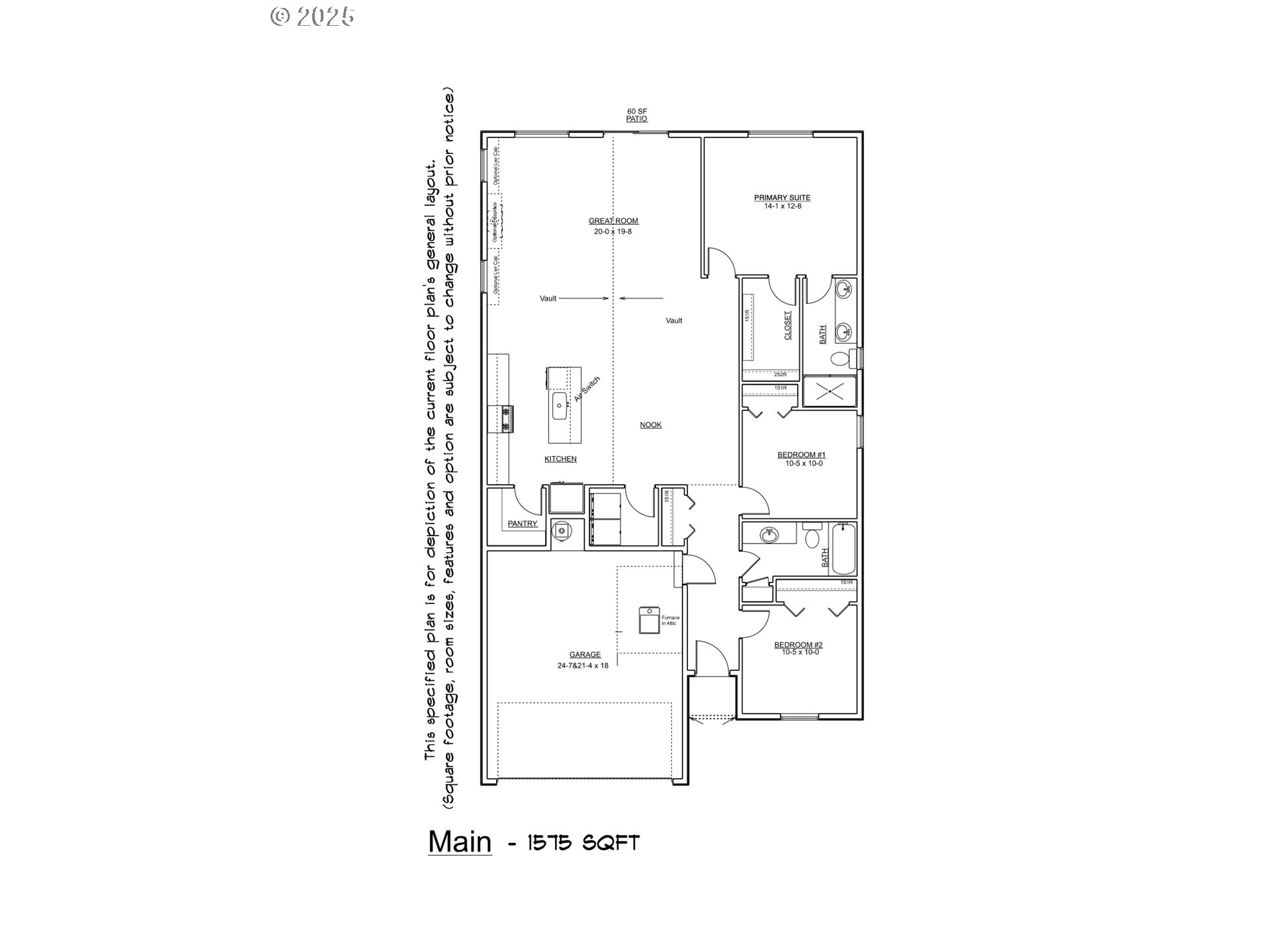 1635 Southeast Hankel Street Dallas, OR 97338 - Photo 2 of 3 a picture of a floor plan