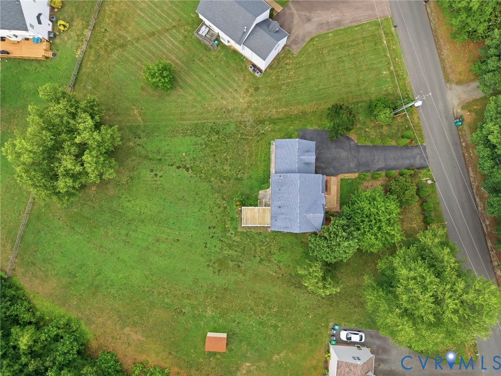 4180 Innesbrook Road Glen Allen, VA 23060 - Photo 7 of 54 Aerial view showcasing a property with a gray shin